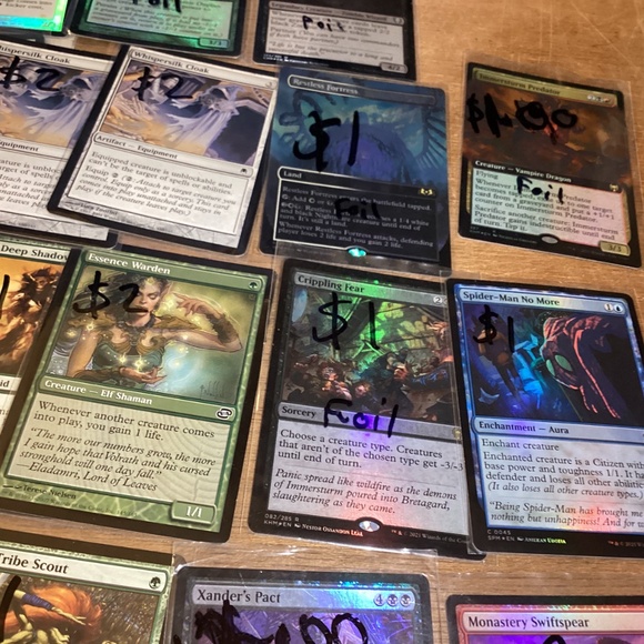 42 Wizard of the Coast Magic The Gathering Cards 13 Foil and 29 regular - Picture 9 of 16